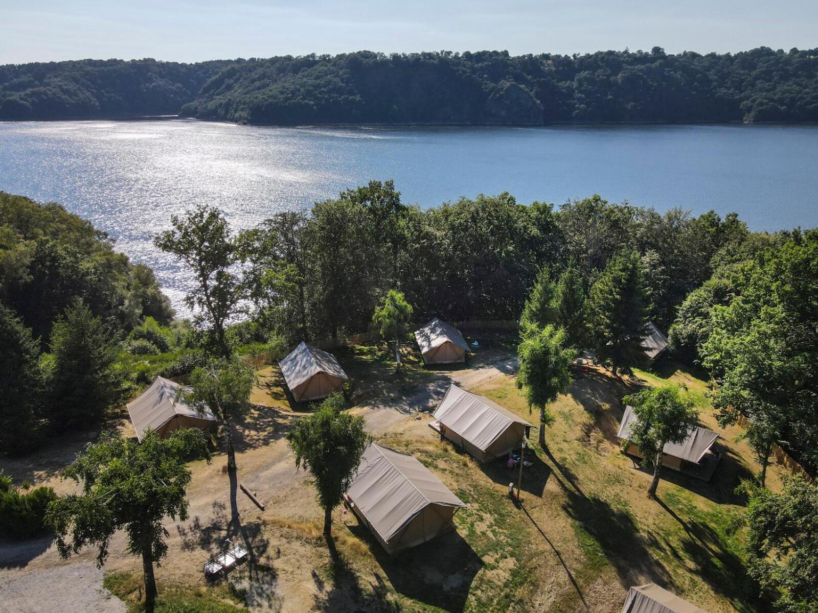 Huttopia Lac De La Siauve Lanobre Bagian luar foto